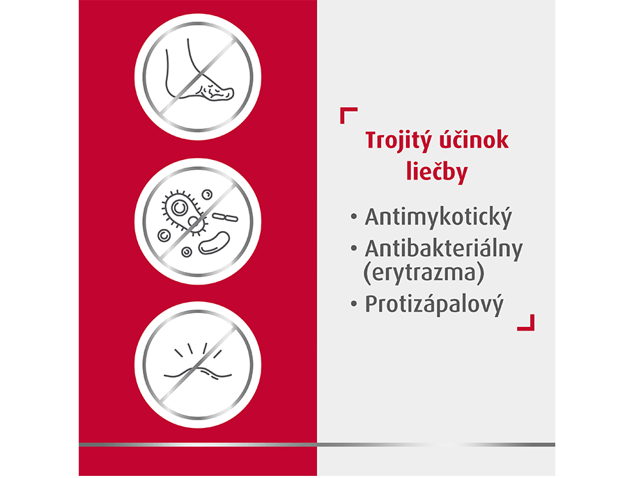 Trojitý účinok liečby