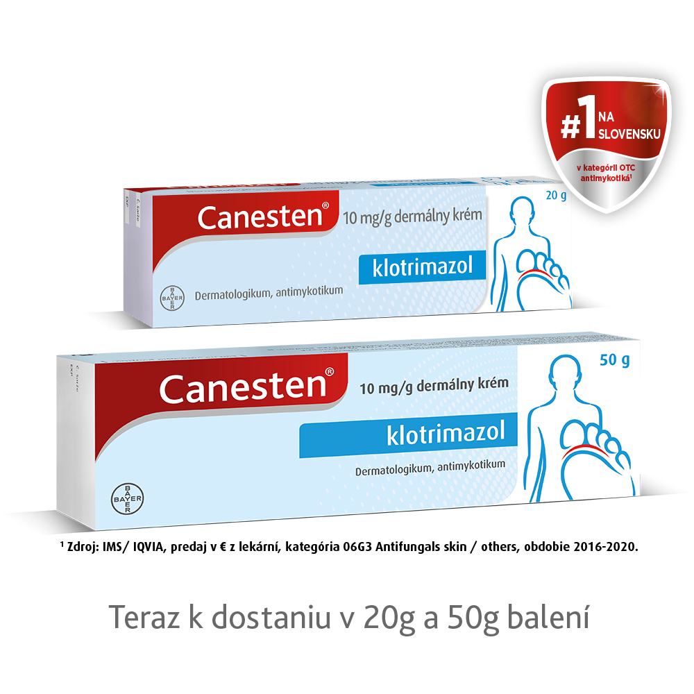 Canesten 10 mg/g krém  
